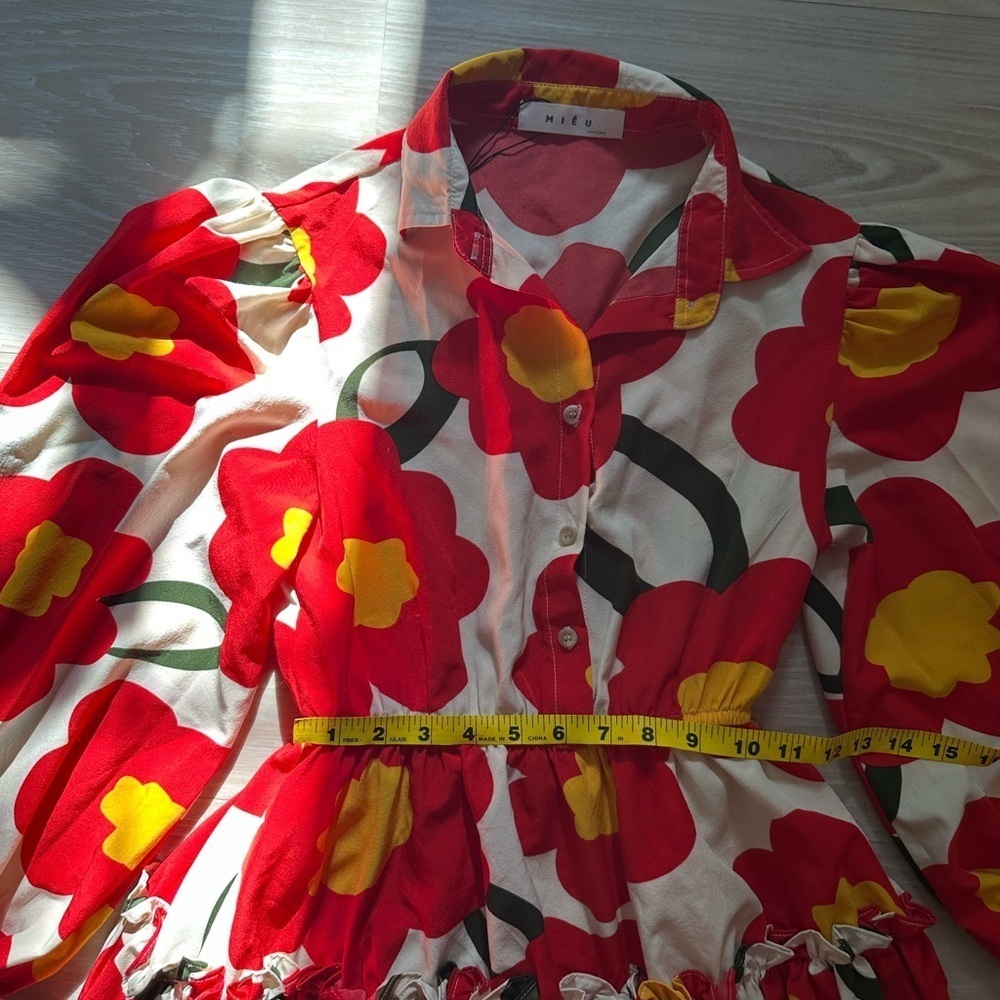 Mieu Floral Ruffle Dress - Picture 6 of 9